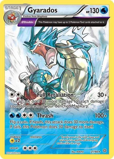 Gyarados - Ancient Origins - Holo Rare - 21