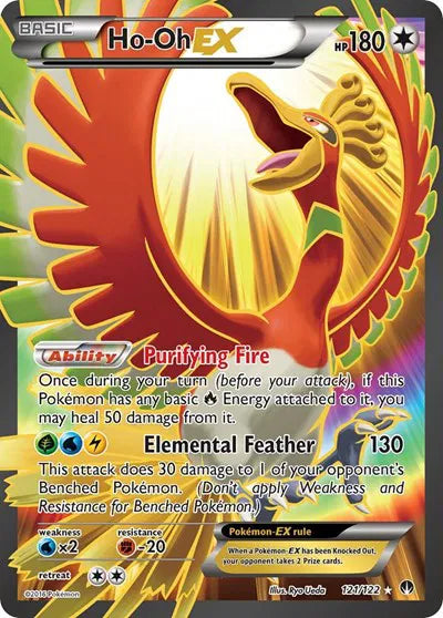 Ho-oh EX - BREAKpoint - Ultra Rare - 121