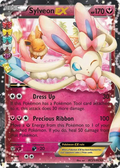 Sylveon EX - Generations: Radiant Collection - UR - RC21