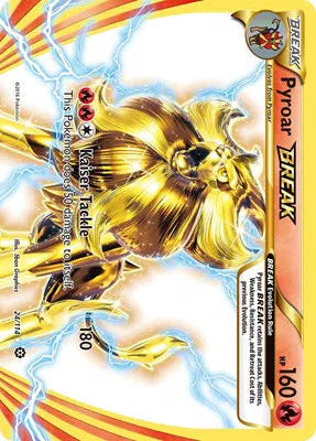 Pyroar BREAK - Steam Siege - Rare BREAK - 24