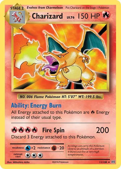 Charizard - Evolutions - Holo Rare - 11/108