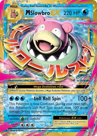 M Slowbro EX - Evolutions - UR - 27/108