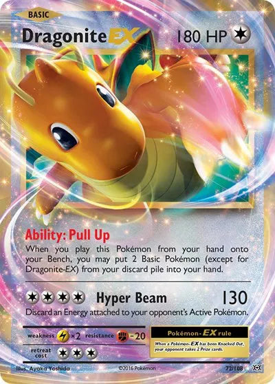 Dragonite EX - Evolutions - UR - 72/108
