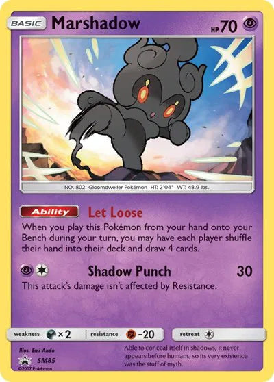 Marshadow - Sun & Moon Promo - SM85