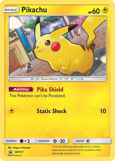 PIkachu - Sun & Moon Promo - SM157