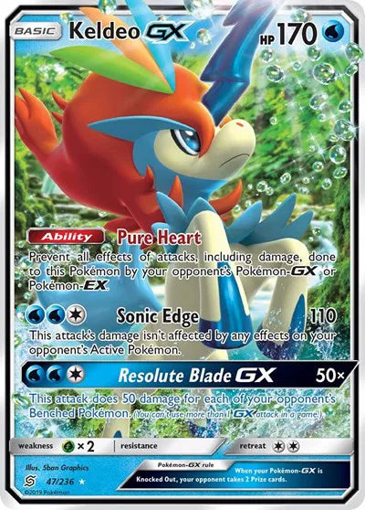 Keldeo GX - Unified Minds - UR - 47/236