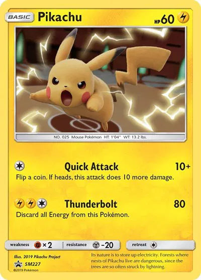 Pikachu - Sun & Moon Promo - SM227