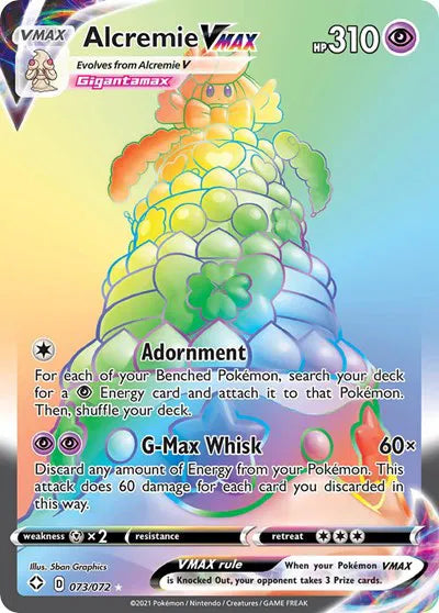 Alcremie VMAX (Secret) - Shining Fates - Holofoil