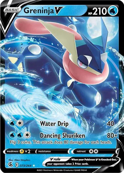 Greninja V -  Fusion Strike - UR - 073/264