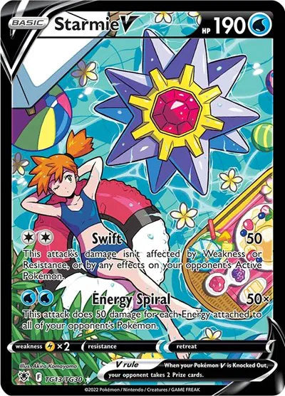 Starmie V - Astral Radiance Trainer Gallery - Ultra Rare - TG13/TG30