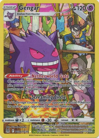 Gengar - Lost Origin Trainer Gallery - Ultra Rare - TG06/TG30