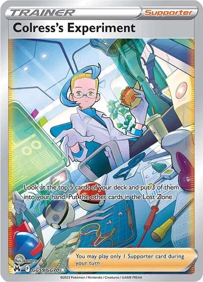 Colress's Experiment - Crown Zenith: Galarian Gallery - Ultra Rare - GG59/GG70