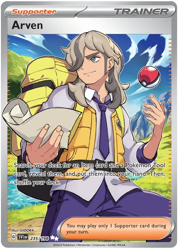 Arven - Scarlet & Violet Base Set - Holofoil