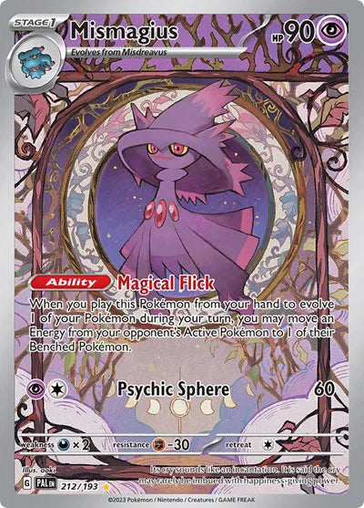 Mismagius - Paldea Evolved - Illustration Rare - 212/193