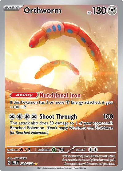 Orthworm - Paldea Evolved - IR - 224/193