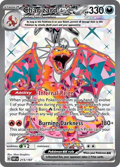 Charizard ex - Obsidian Flames - Ultra Rare - 215/197