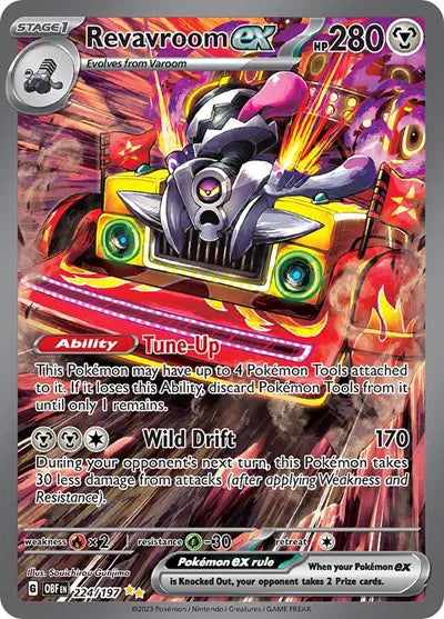 Revavroom ex - Obsidian Flames - SIR - 224/197