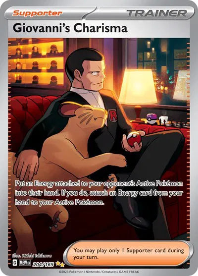 Giovanni's Charisma - SV: 151 - SIR - 204/165