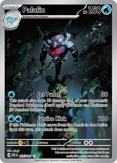 Palafin - Paldean Fates - IR - 225/091