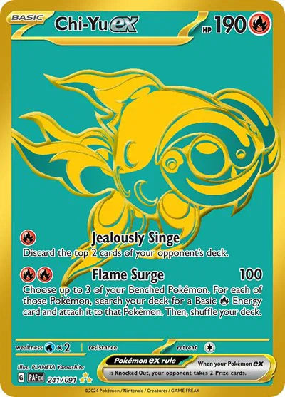 Chi-Yu - Paldean Fates - Hyper Rare - 241/091