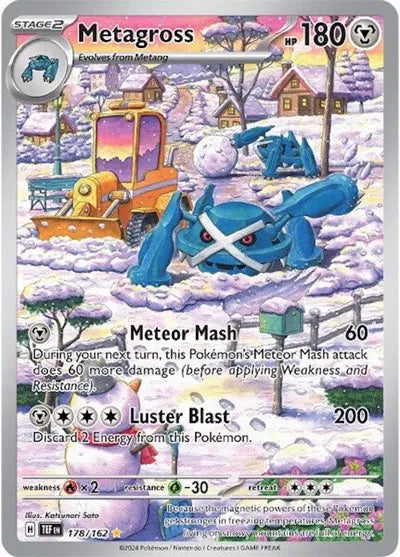 Metagross - Temporal Forces - Illustration Rare - 178/162