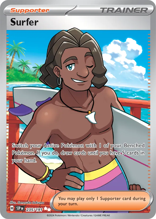 Surfer - Surging Sparks - Ultra Rare - 235/191