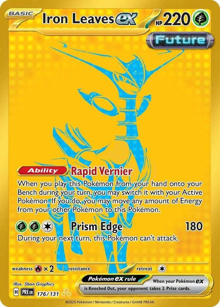 Iron Leaves ex - Prismatic Evolutions - Hyper Rare - 176/131