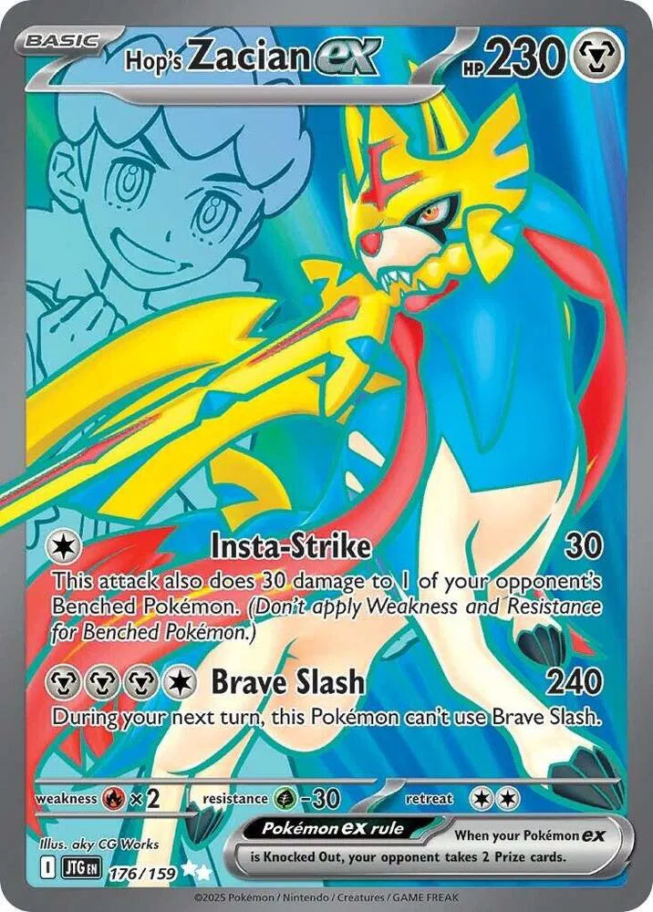 Hop's Zacian ex - Journey Together - UR - 176/159