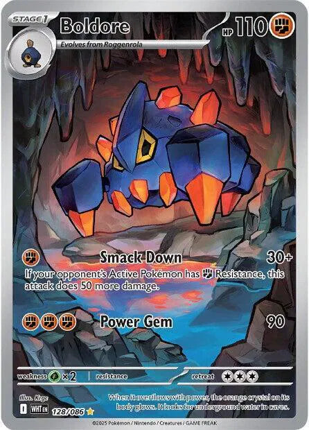 Boldore - White Flare - Illustration Rare - 128/086