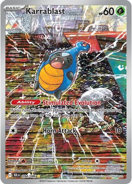 Karrablast - Black Bolt - Illustration Rare - 094/086