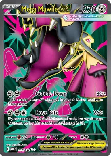 Mega Mawile ex - Mega Evolution - UR - 162/132
