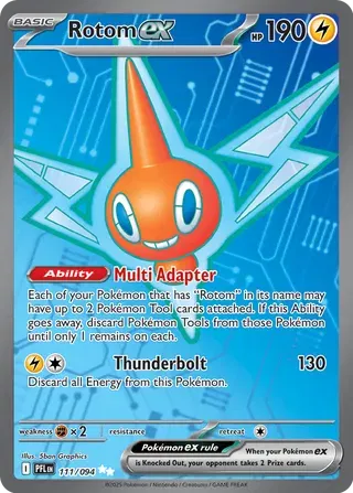 Rotom - Phantasmal Flames - UR - 111/094