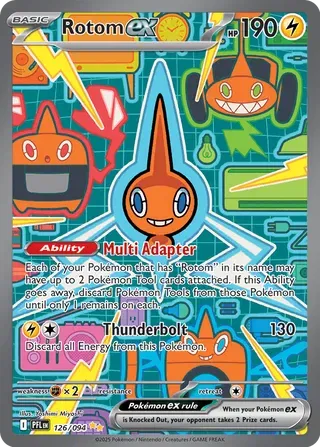 Rotom ex - Phantasmal Flames - SIR - 126/094
