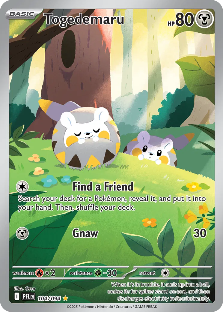 Togedemaru - Phantasmal Flames - 104/094