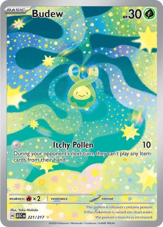 Budew - Ascended Heros - Illustration Rare - 221/117
