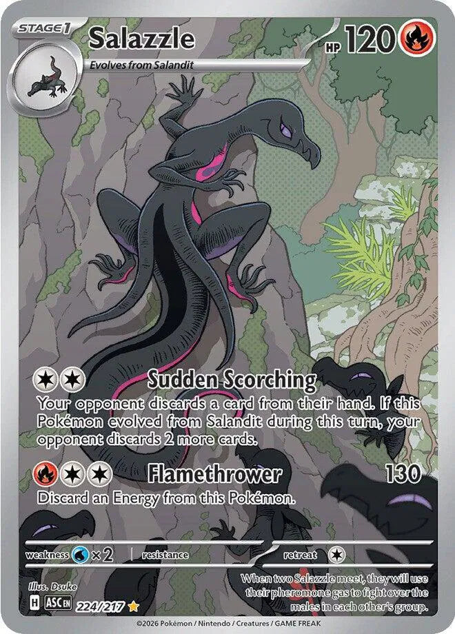 Salazzle - Ascended Heroes - Illustration Rare - 224/217