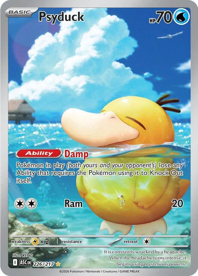 Psyduck - Ascended Heroes - Illustration Rare - 226/217