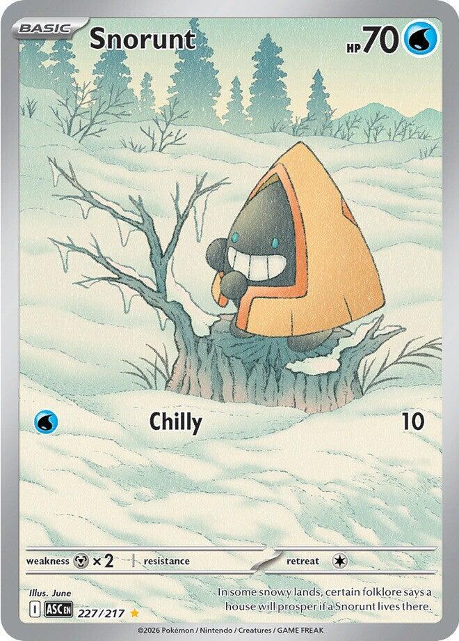 Snorunt - Ascended Heros - IR - 227/217