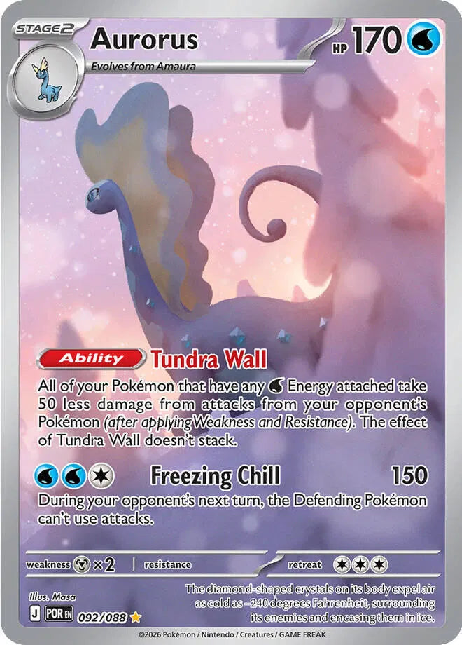 Aurorus - Perfect Order - Illustration Rare - 092/088