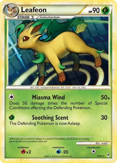 Leafeon - Call of Legends - Holo Rare - 13