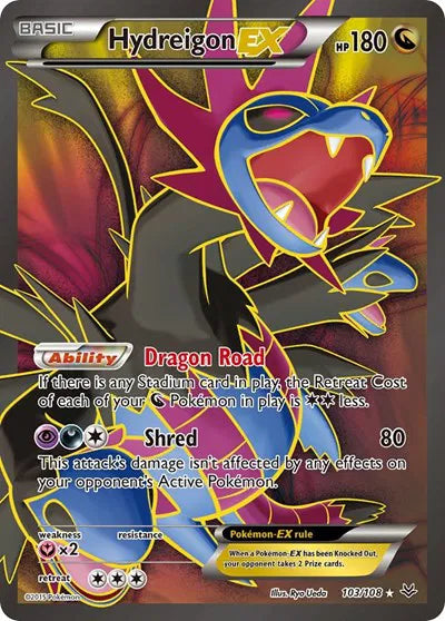 Hydreigon EX - Roaring Skies - UR - 103